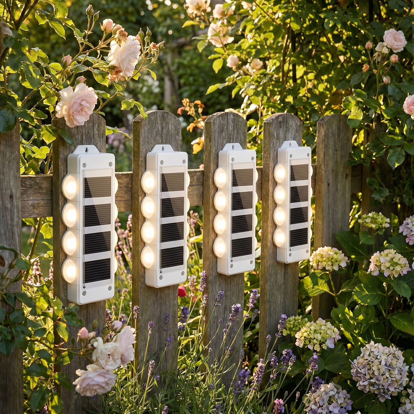 Solar Wall Lights Up & Down LED lifestyle photo