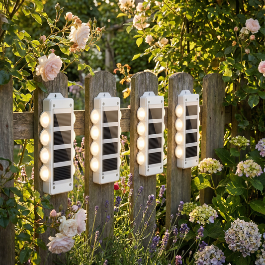 Solar Wall Lights Up & Down LED lifestyle photo