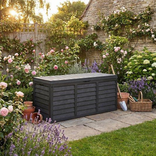 Garden Storage Box 320L lifestyle photo